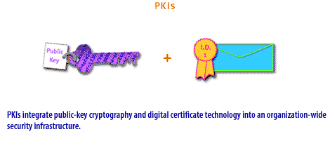 12) PKIs integrate public-key cryptography and digital certificate technology